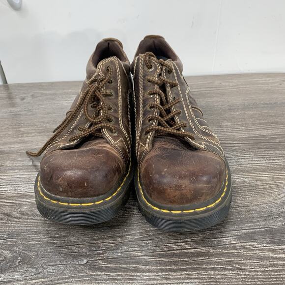 Dr Martens AW004 PC06L Austin Mens Size 12 M Brown Chunky Shoes - Picture 7 of 12